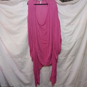 Free People Pink Sheer Fabric